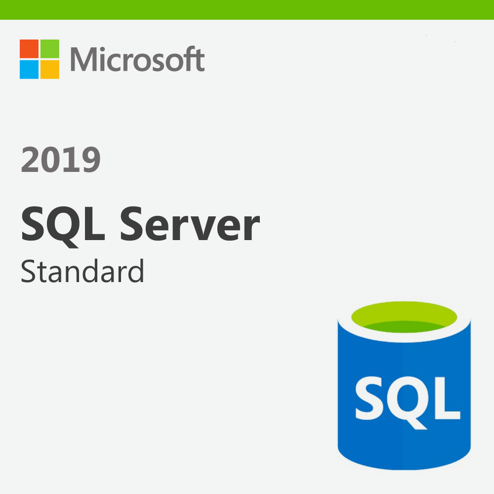 Microsoft SQL Server 2019 Standard + 10 User CAL License