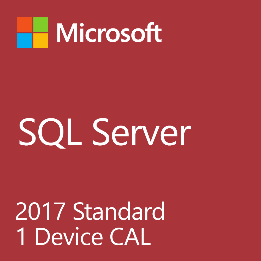 Microsoft SQL Server 2017 Standard - 1 Device Client Access License
