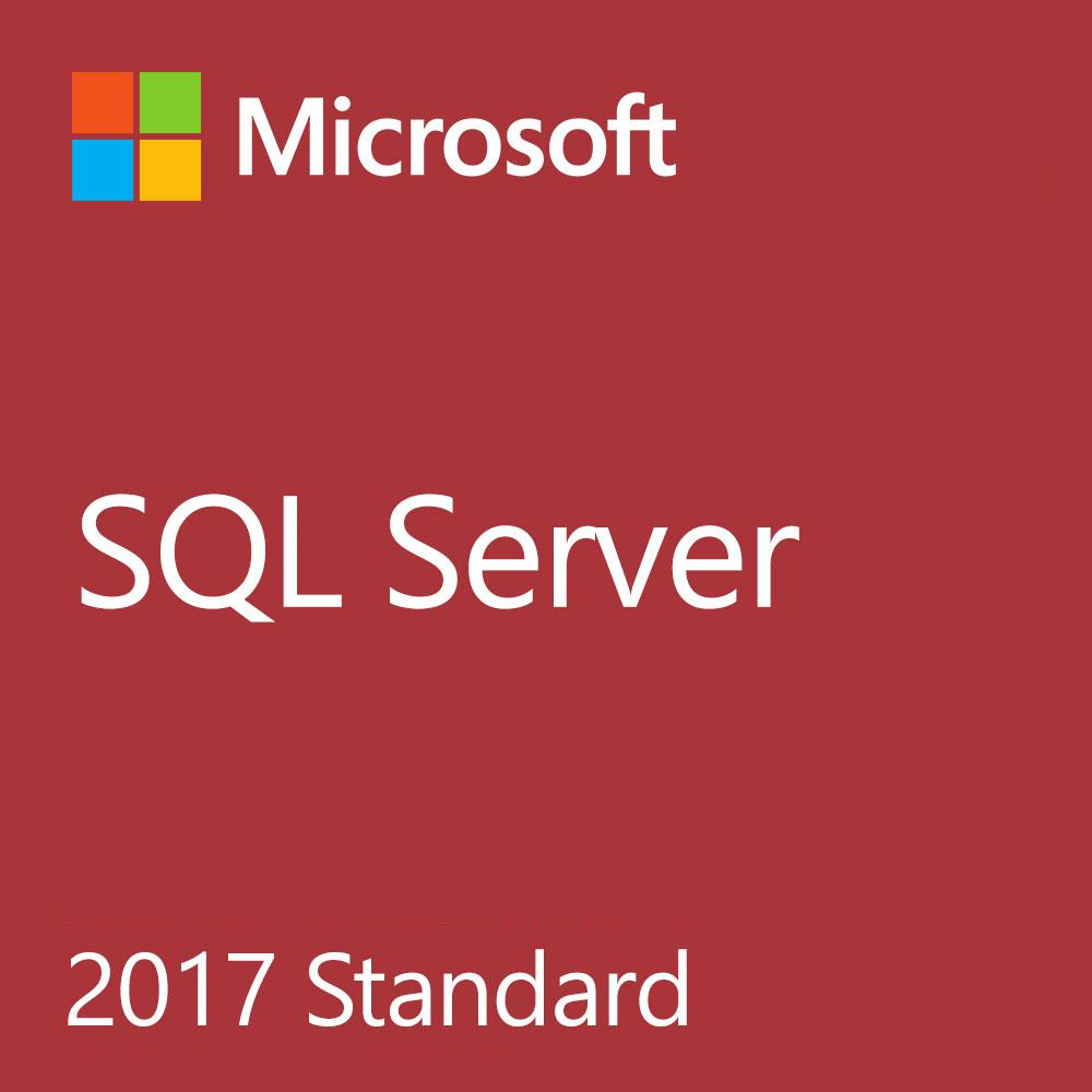 Microsoft SQL Server 2017 Standard + 10 User CAL License