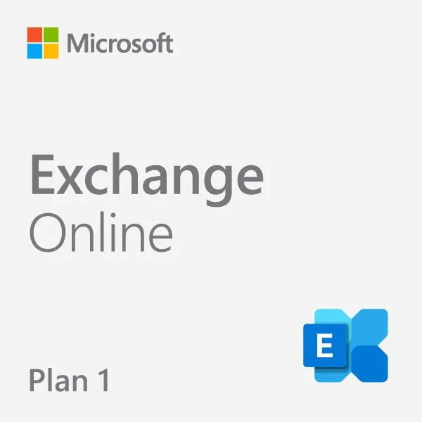 Microsoft Exchange Online (Plan 1) - 1 Month Subscription
