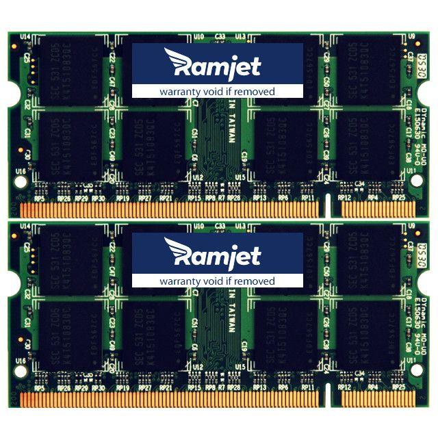 8GB Micron ( 2x 4GB ) 2Rx8 DDR2 667Mhz PC2-5300 200Pin RAM Memory