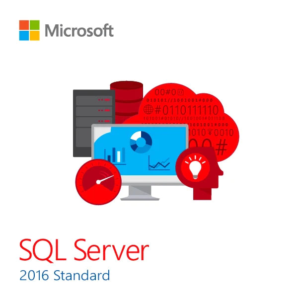 Microsoft SQL Server 2016 Standard and 10 User CALs – Ramjet.com