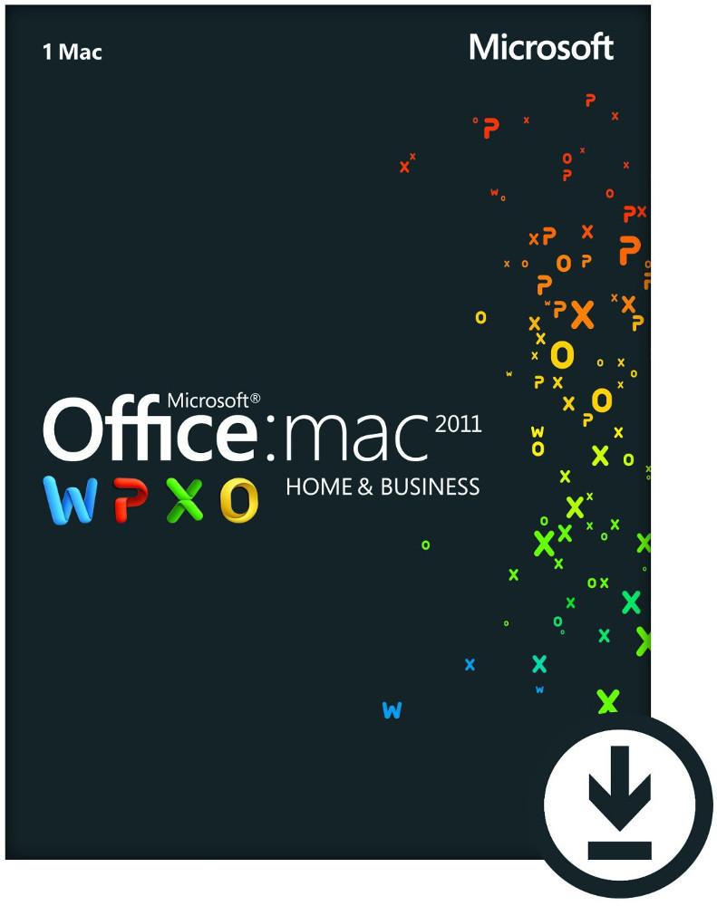 Microsoft Office for Mac Home and Business 2011 - License