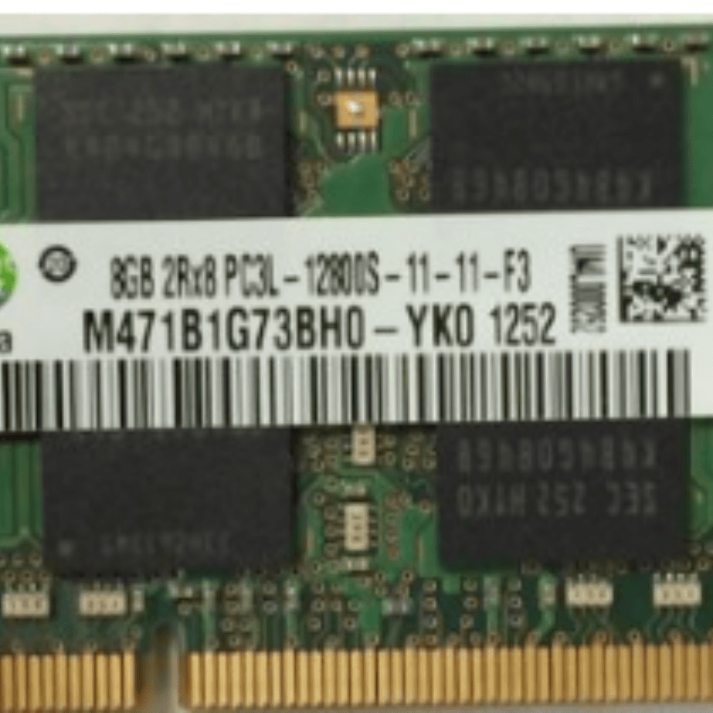 DDR3-1600-SODIMM - Samsung Original 8GB DDR3L 1600MHz (PC3L-12800) SODIMM 204-Pin Memory - M471B1G73QH0-YK0