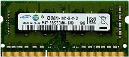 DDR3-1600-SODIMM - Samsung Original 4GB DDR3 1333MHz (PC3-10600) SODIMM 204-Pin Memory - M471B5273DH0-CH9