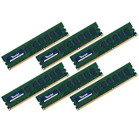 MP-DDR3-1066 - 12GB (2GBx6) DDR3 ECC 1066MHz Memory For Early 2009 To Mid 2010 Mac Pro 4.1 And 5.1 8-core