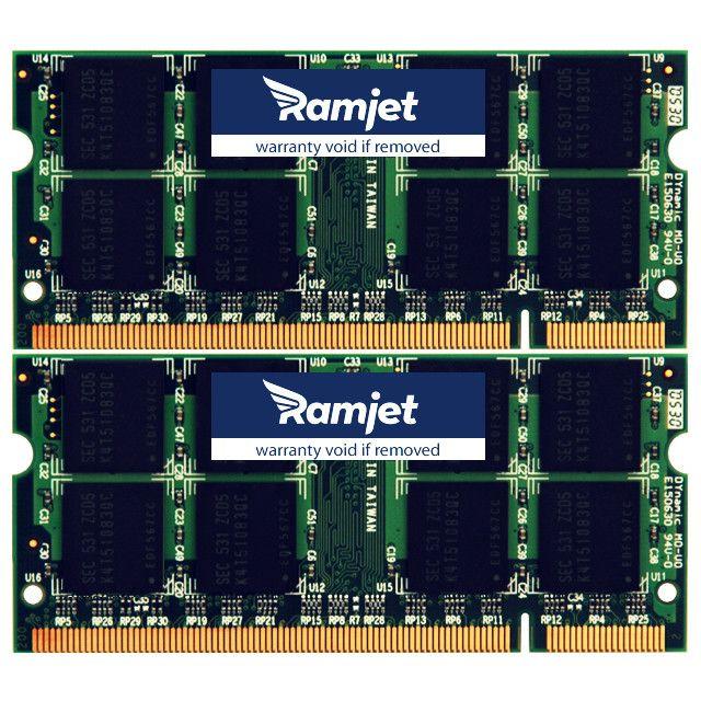DDR2-667-SODIMM - 4GB MacBook Memory For Models 2,1 3,1 4,1 And 5,2 667Mhz Version (2GBx2)