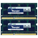 DDR3-1600-SODIMM - 12GB MacBook Pro Memory For Models 9,1 To 9,2 Mid 2012 (8GB+4GB)