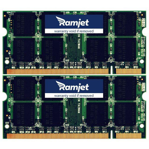 DDR2-667-SODIMM - 4GB MacBook Pro Memory For Models 1,1 To 2,2 Mid 2006 - Mid 2007 (2GBx2)