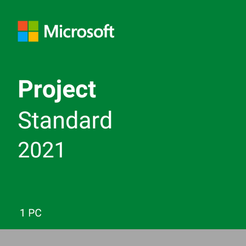 MICROSOFT PROJECT STANDARD 2021 - 1 LICENSE